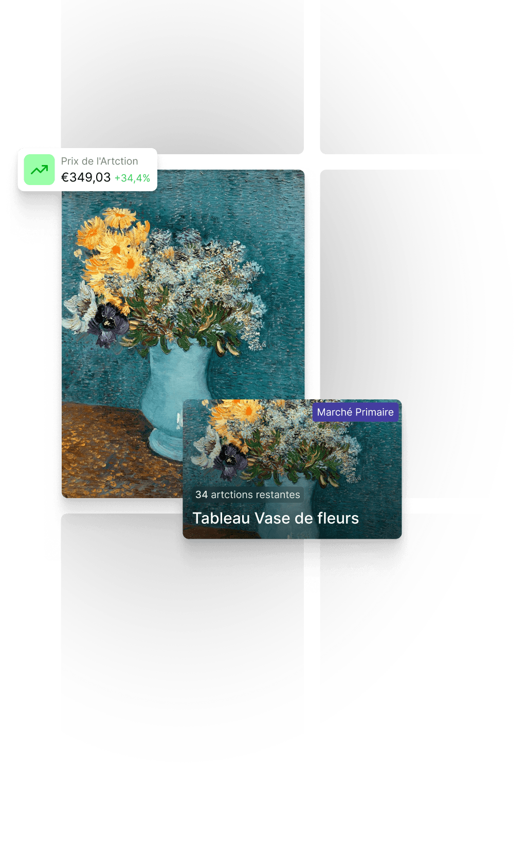 Art collection showcase